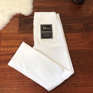 JCrew NWT white jeans